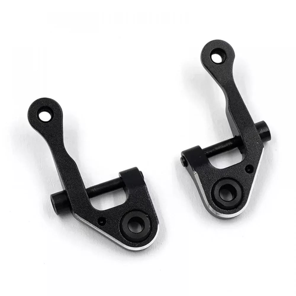 YEAH RACING KY03-005BK ALUMINUM 7075 FRONT UPPER ARMS 1 DEG CAMBER FOR KYOSHO MINI-Z MR03