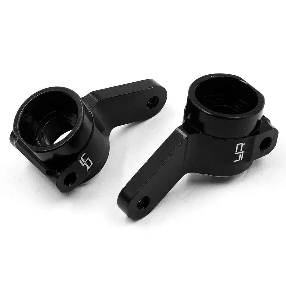 YEAH RACING TRSL-019BK ALUMINUM FRONT STEERING KNUCKLE FITS DRAG SLASH BANDIT VXL