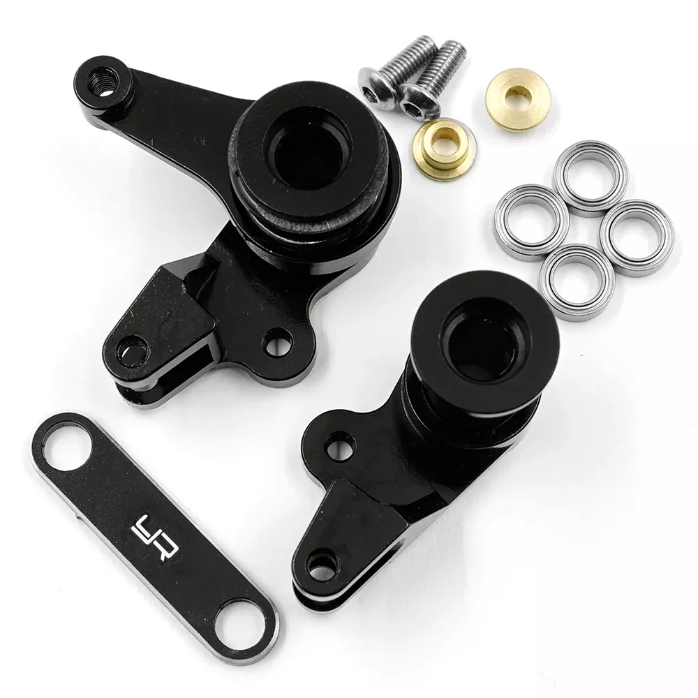 YEAH RACING TRSL-027BK ALUMINUM STEERING SET FITS DRAG SLASH