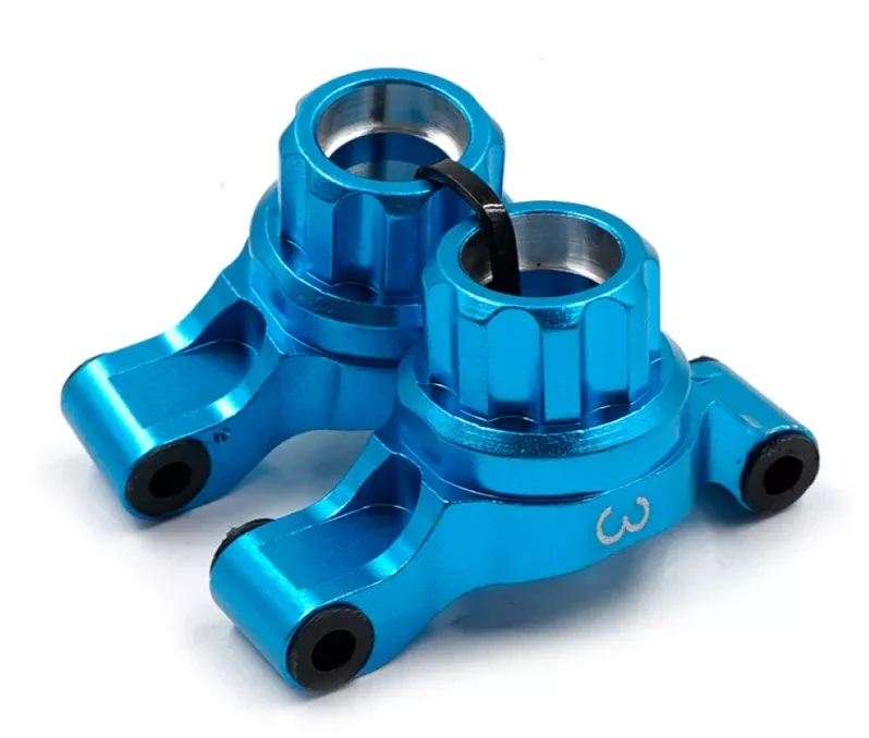 Yeah RacingTT02-007-3BU ALUMINUM REAR HUB/KNUCKLE ARM 3 DEGREE FOR TAMIYA TT02