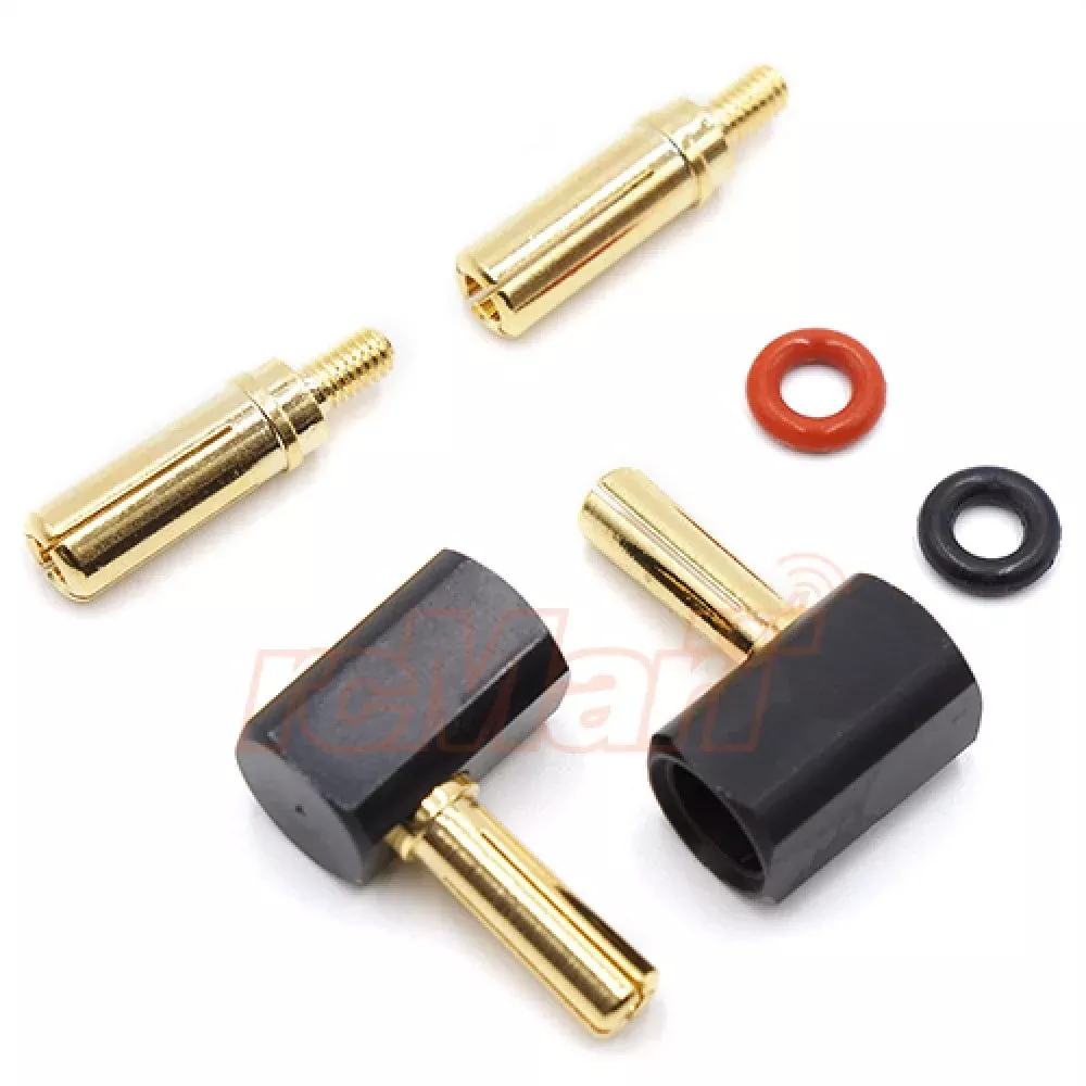Yeah RacingWPT-0121 ANGLE TYPE 4MM & 5MM CONNECTOR PLUG